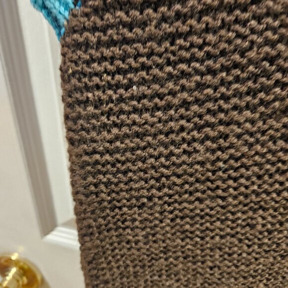 Vintage Mens wool weave vest - Picture 6 of 16